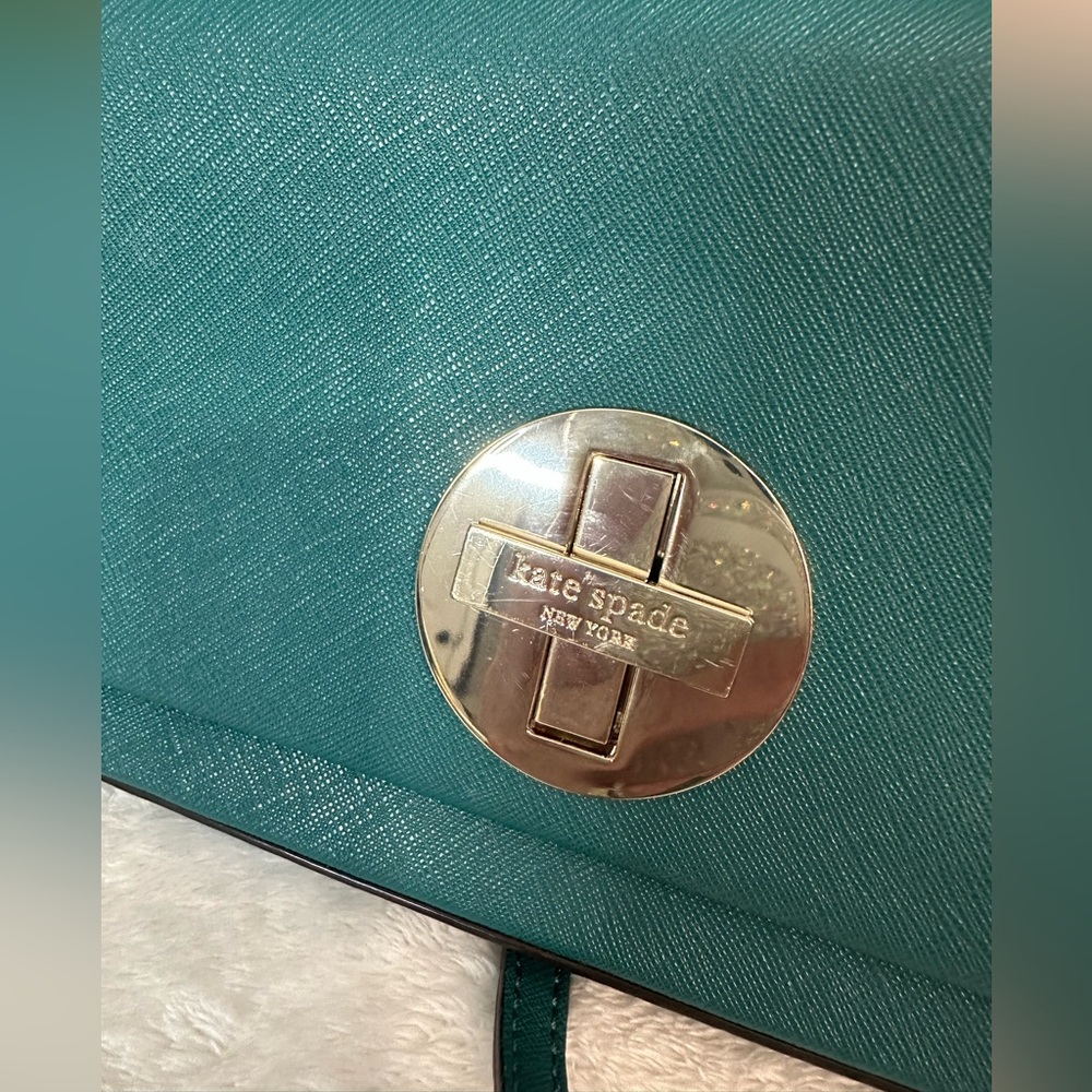 Kate Spade - Pristine condition - Teal Crossbody bag - Picture 2 of 12
